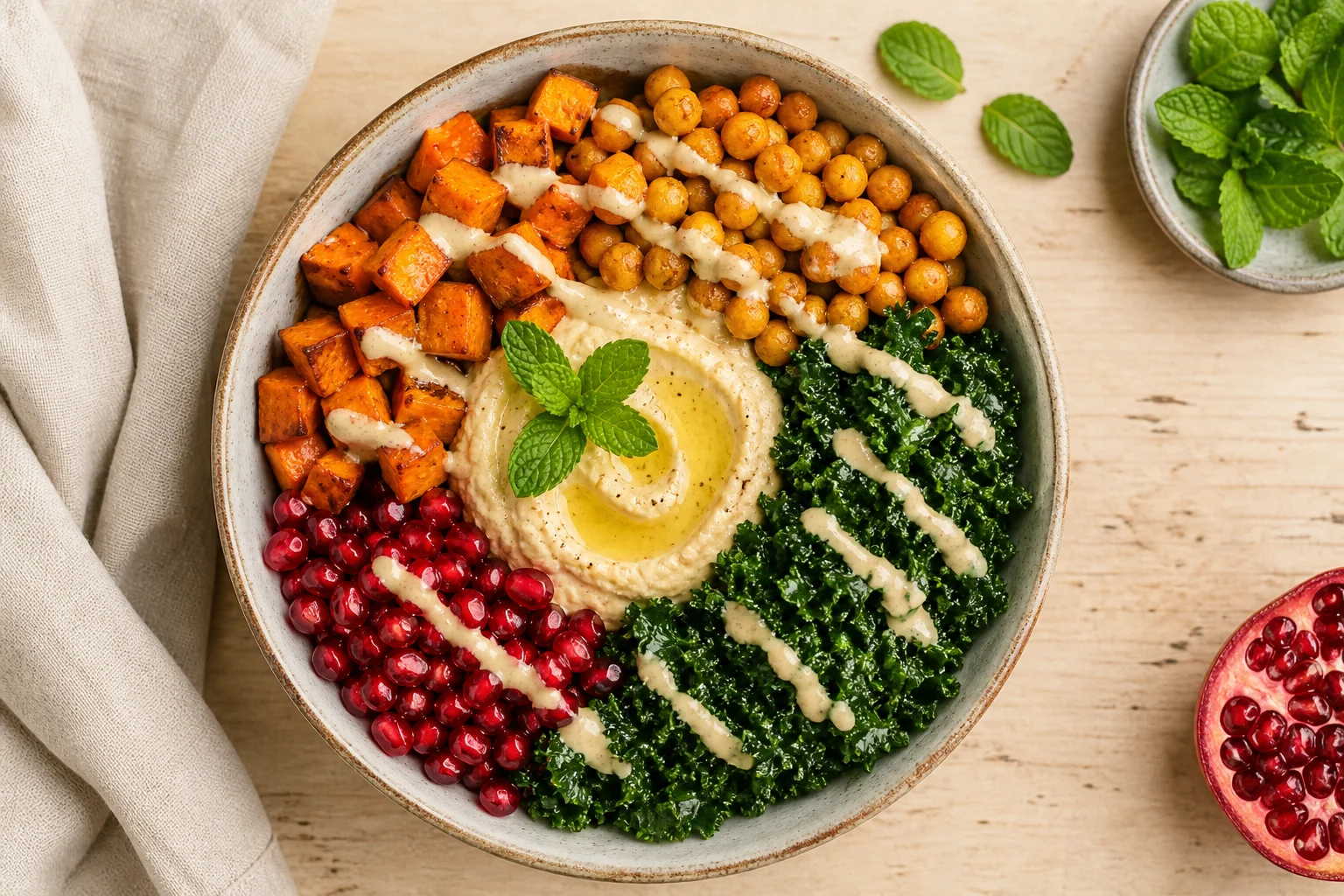 Řada Vitality: barevná buddha bowl